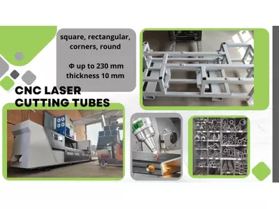 Laser cutting tubes